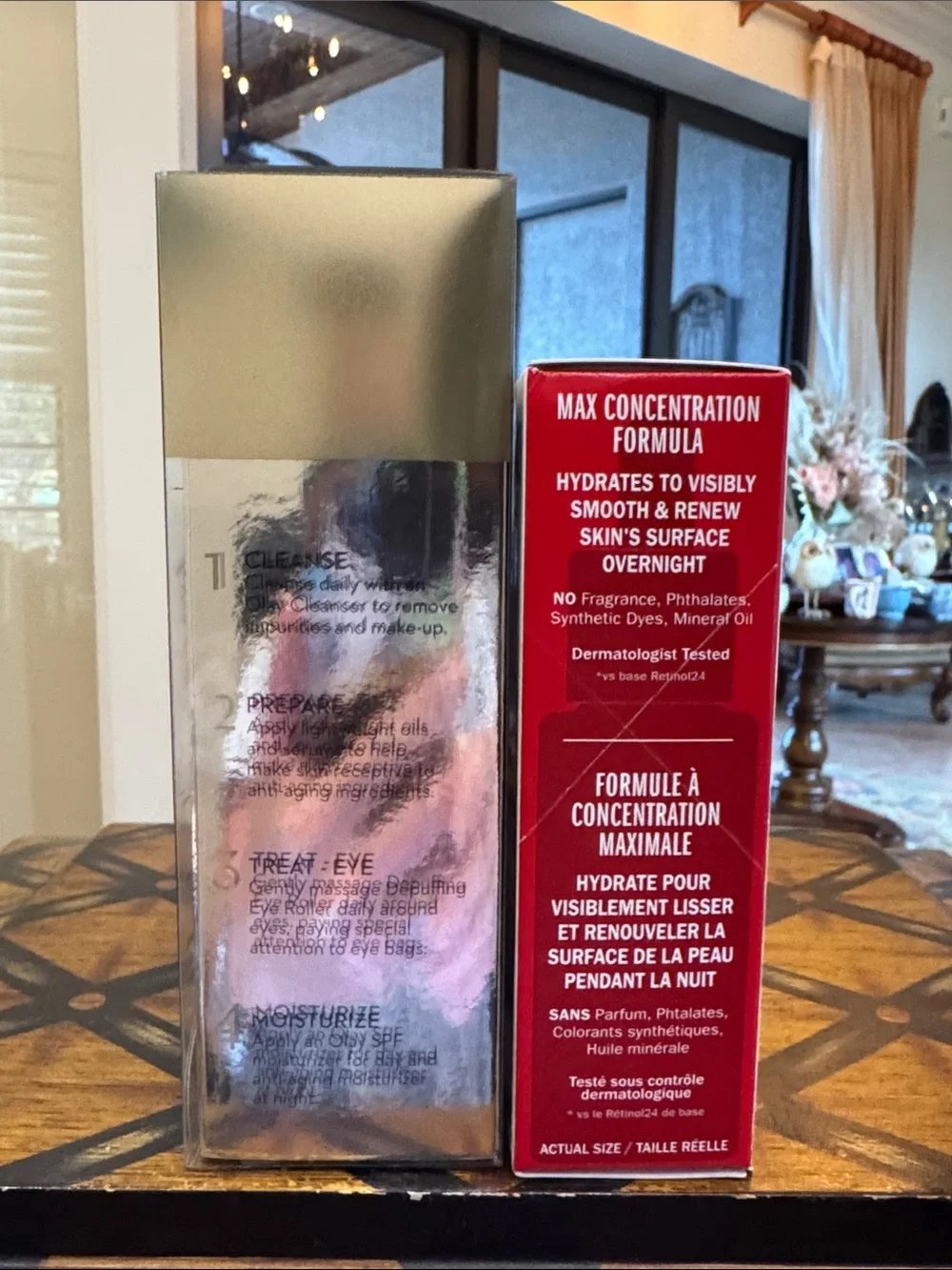 OLAY Eyes Depuffing Roller & Retinol 24 Max Serum
